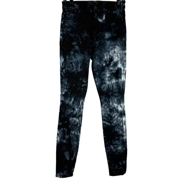 Mother NWOT The Super Swooner Tie-Dye Stretch Jeans Size 28 High Rise Slim Fit - Picture 4 of 12